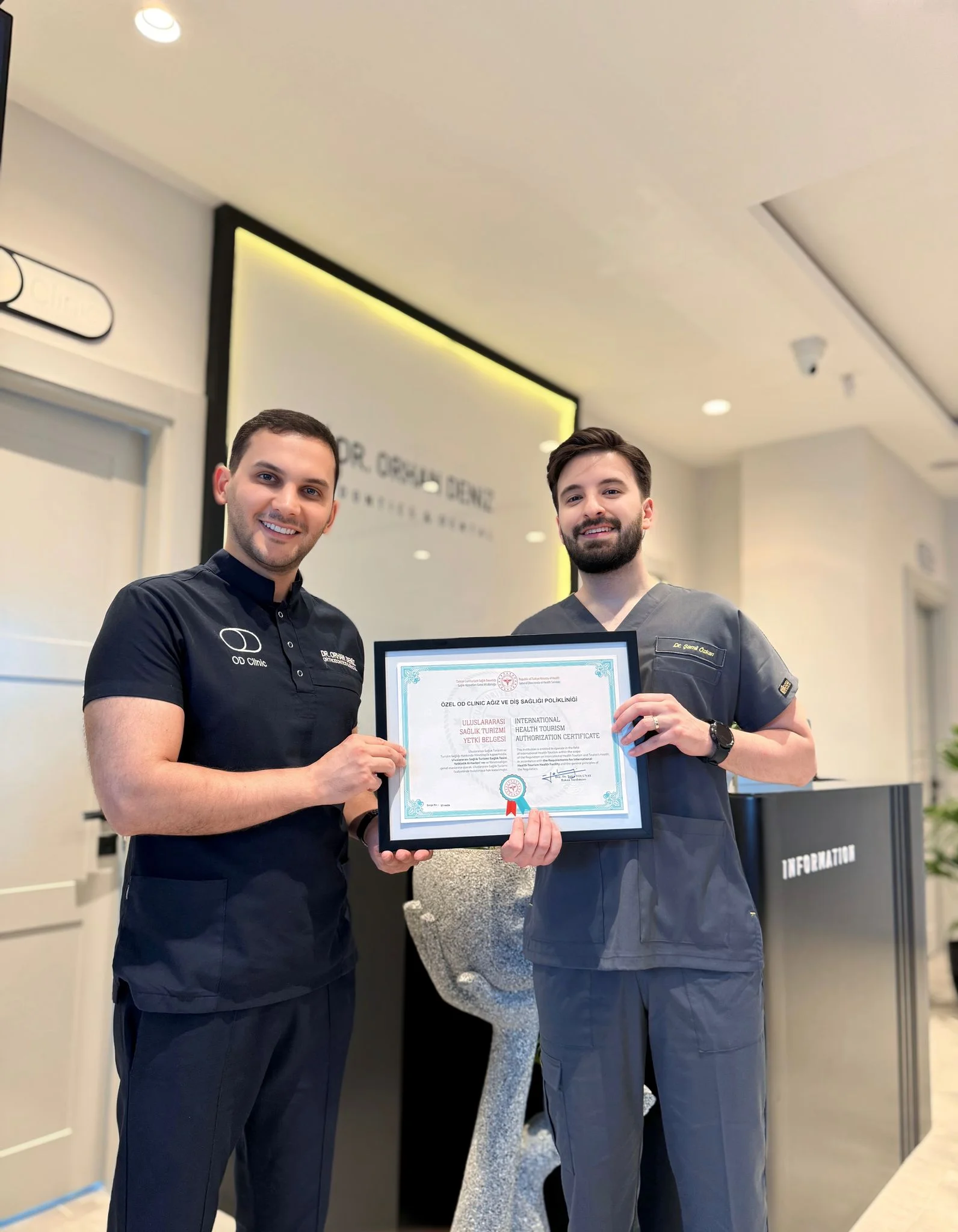 Sağlık Turizmi Yetki Belgesi - OD Clinic