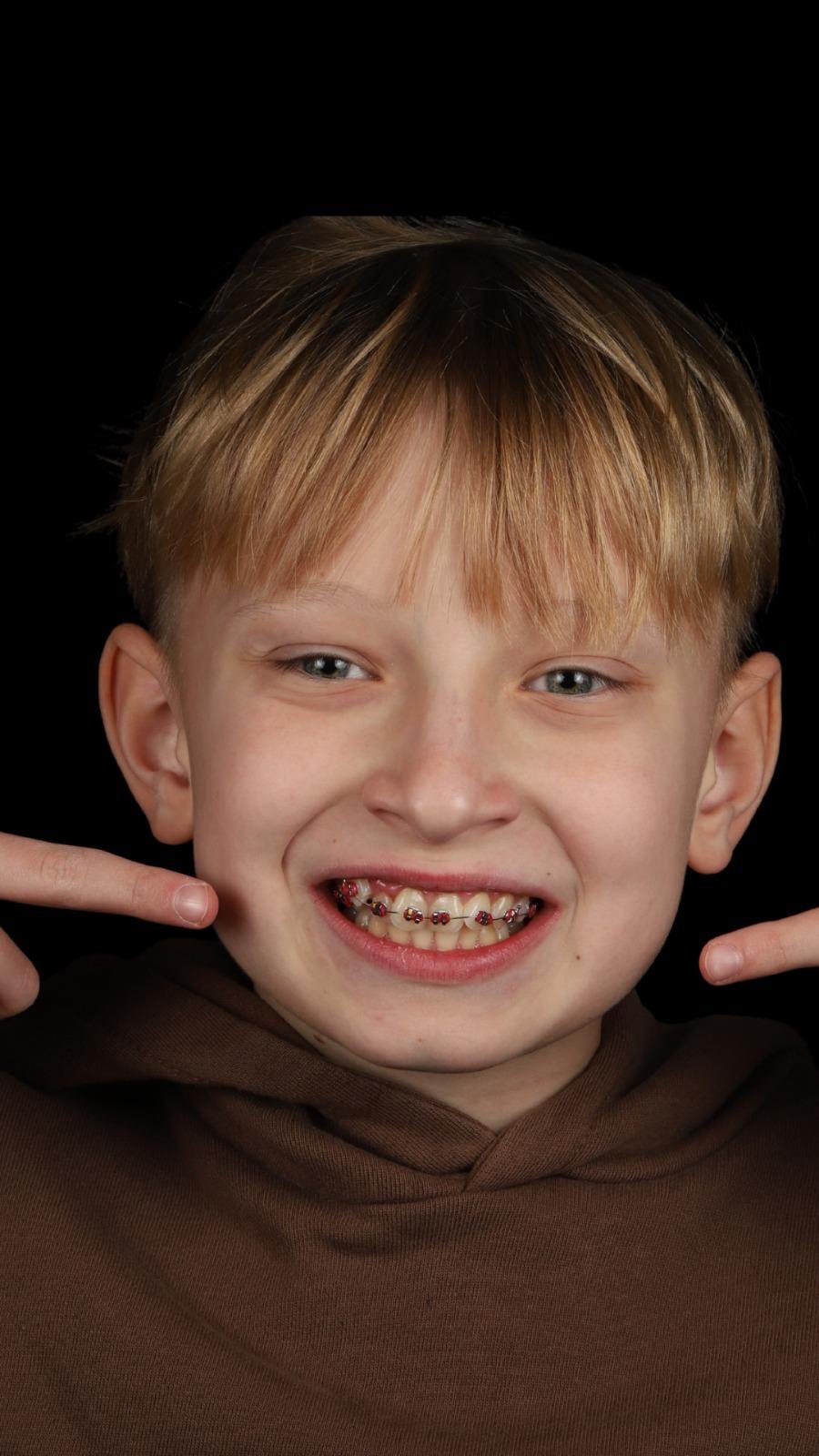 Confident young patient at OD Clinic