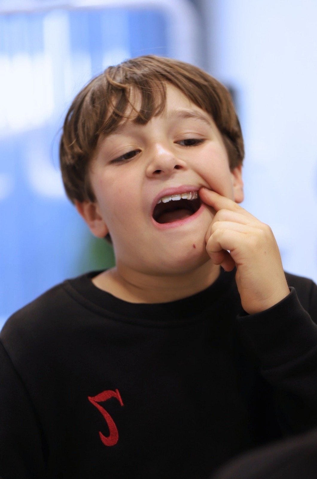 Child Patient at OD Clinic